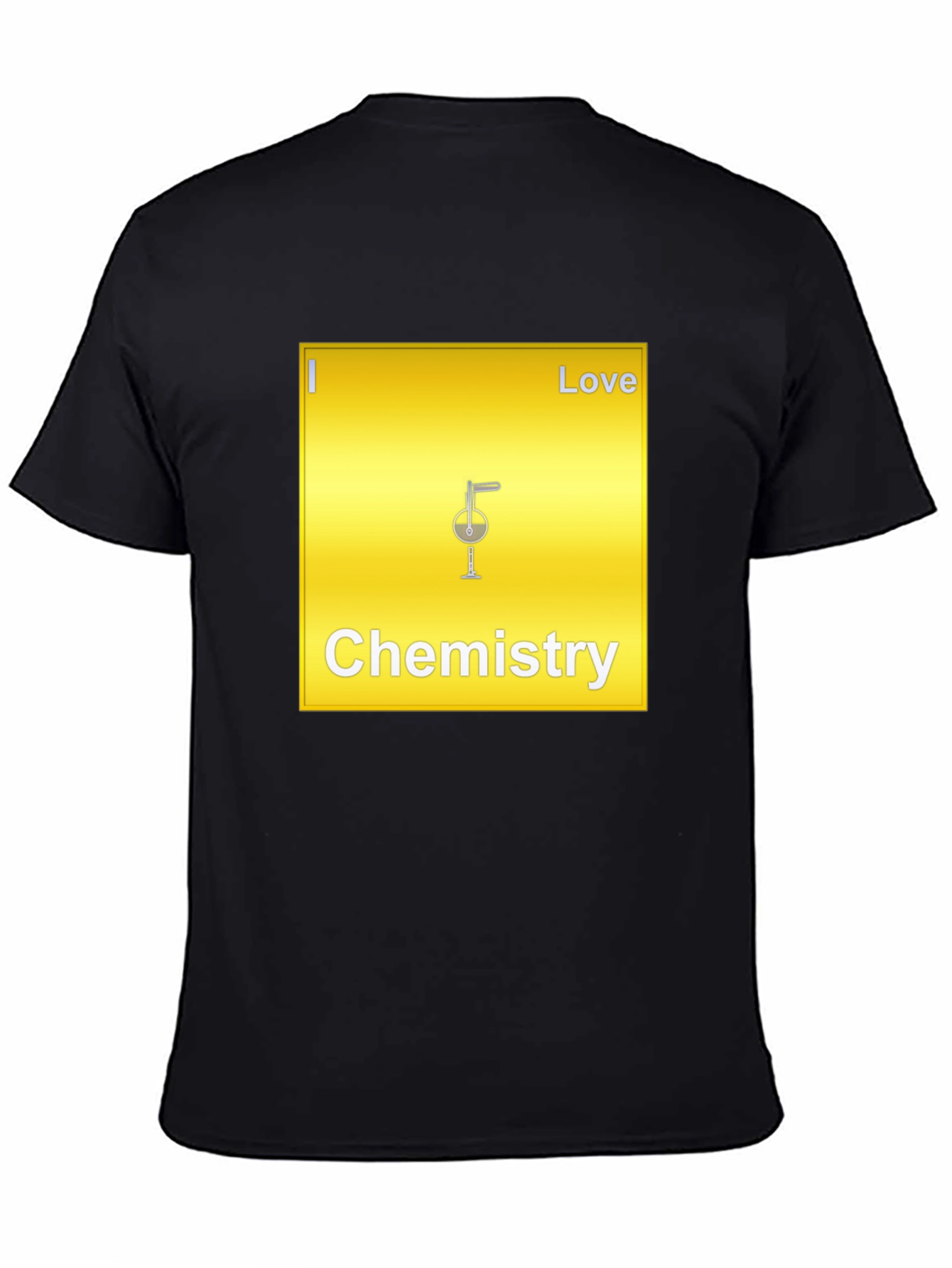 Chemistry Love T-Shirt - Black Cotton