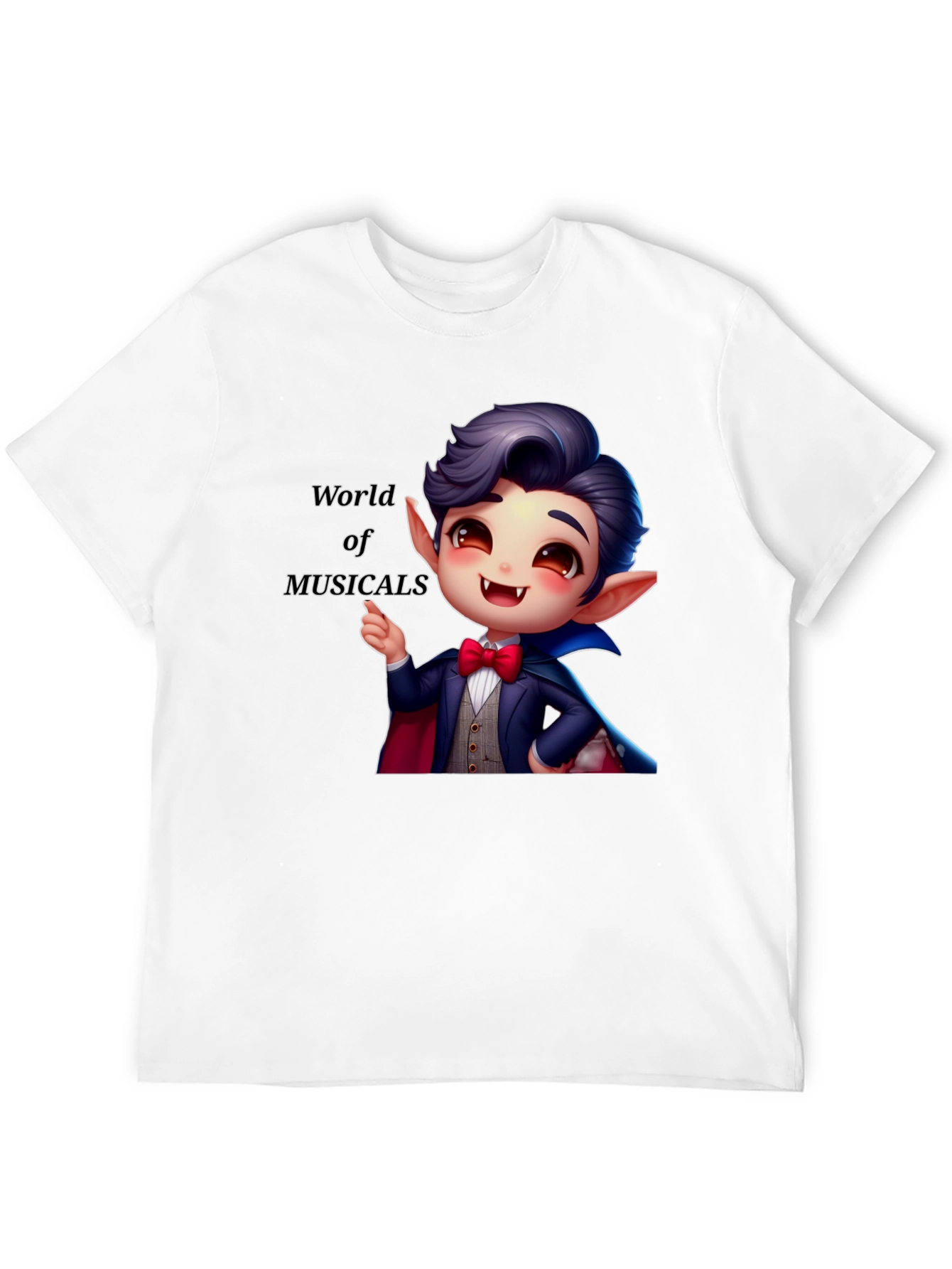 Musical Vampire Graphic Tee
