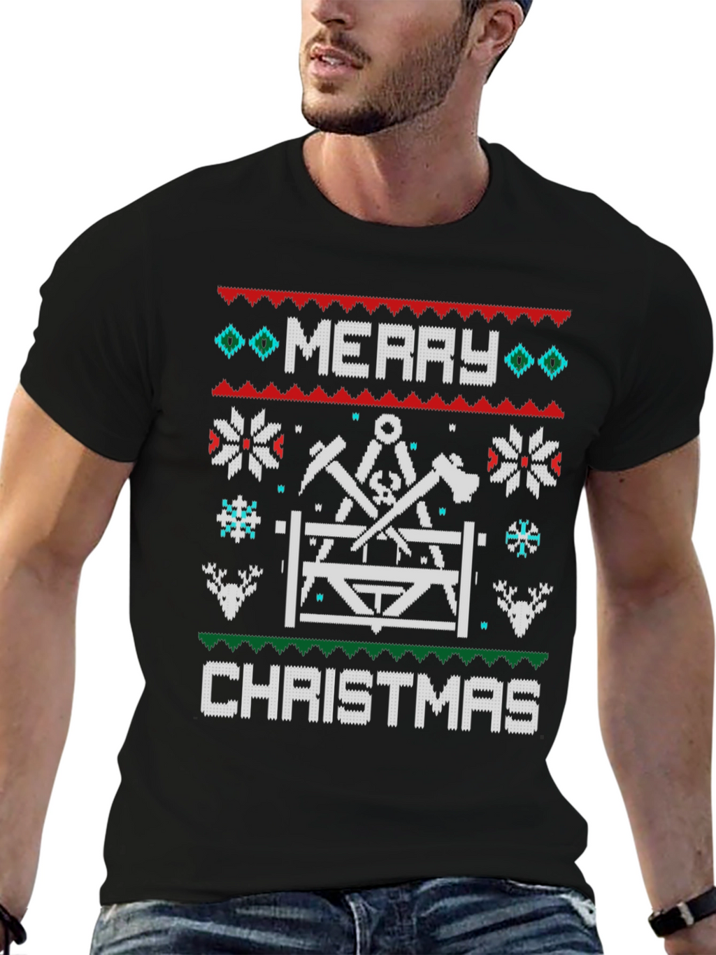 Merry Christmas Woodworker T-Shirt