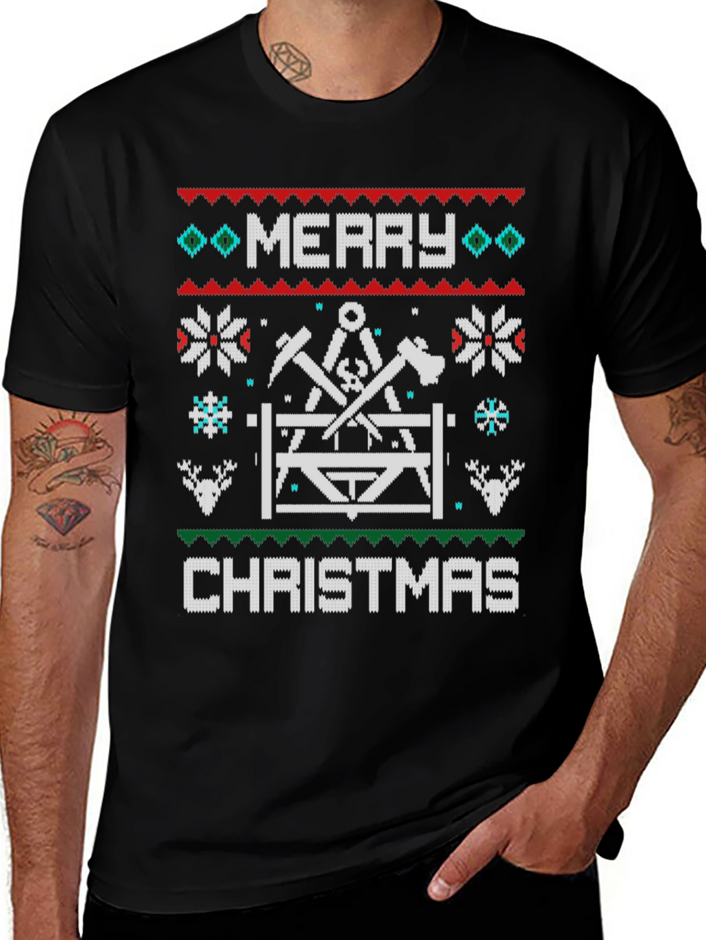 Merry Christmas Woodworker T-Shirt