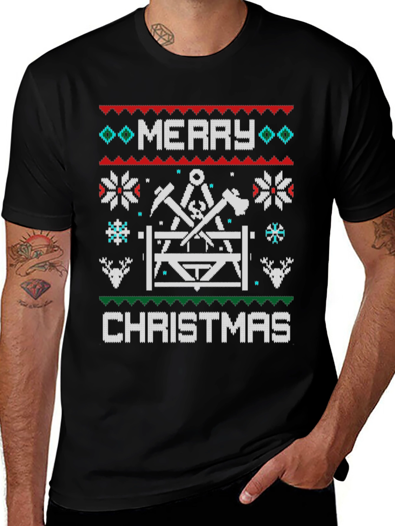 Merry Christmas Woodworker T-Shirt