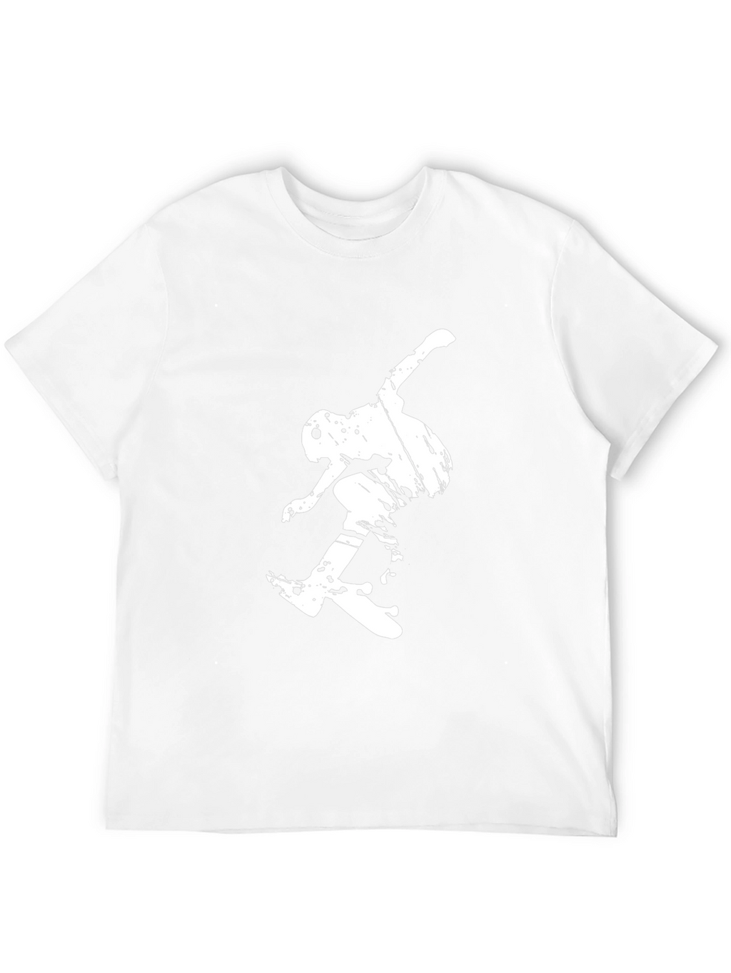 Skateboarding Graphic Black T-Shirt