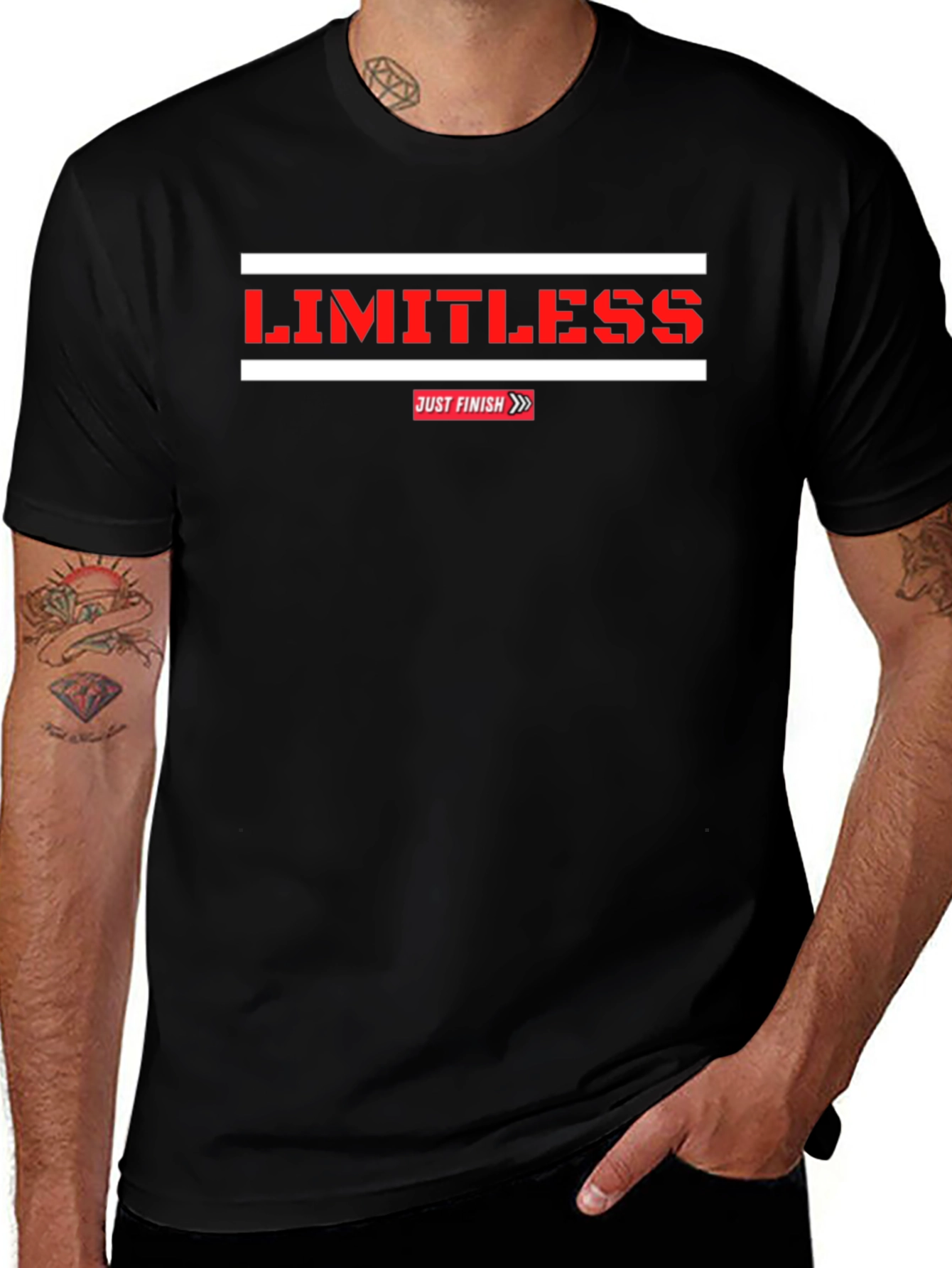 Limitless Graphic Tee - Just Finish T-Shirt