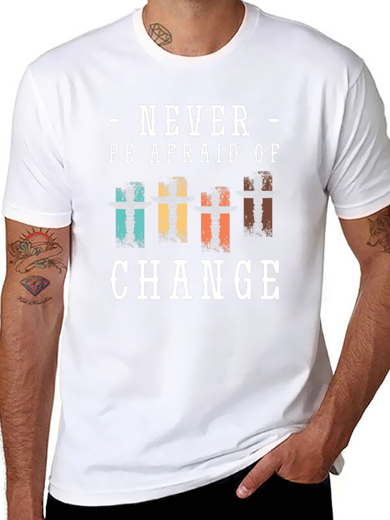 Never Be Afraid Of Change T-Shirt