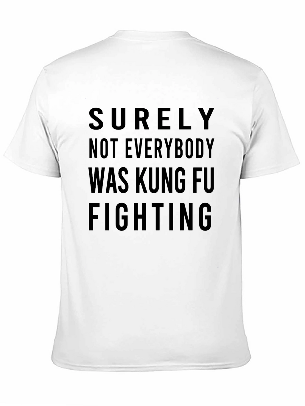 Kung Fu Fighting Graphic Tee - Black