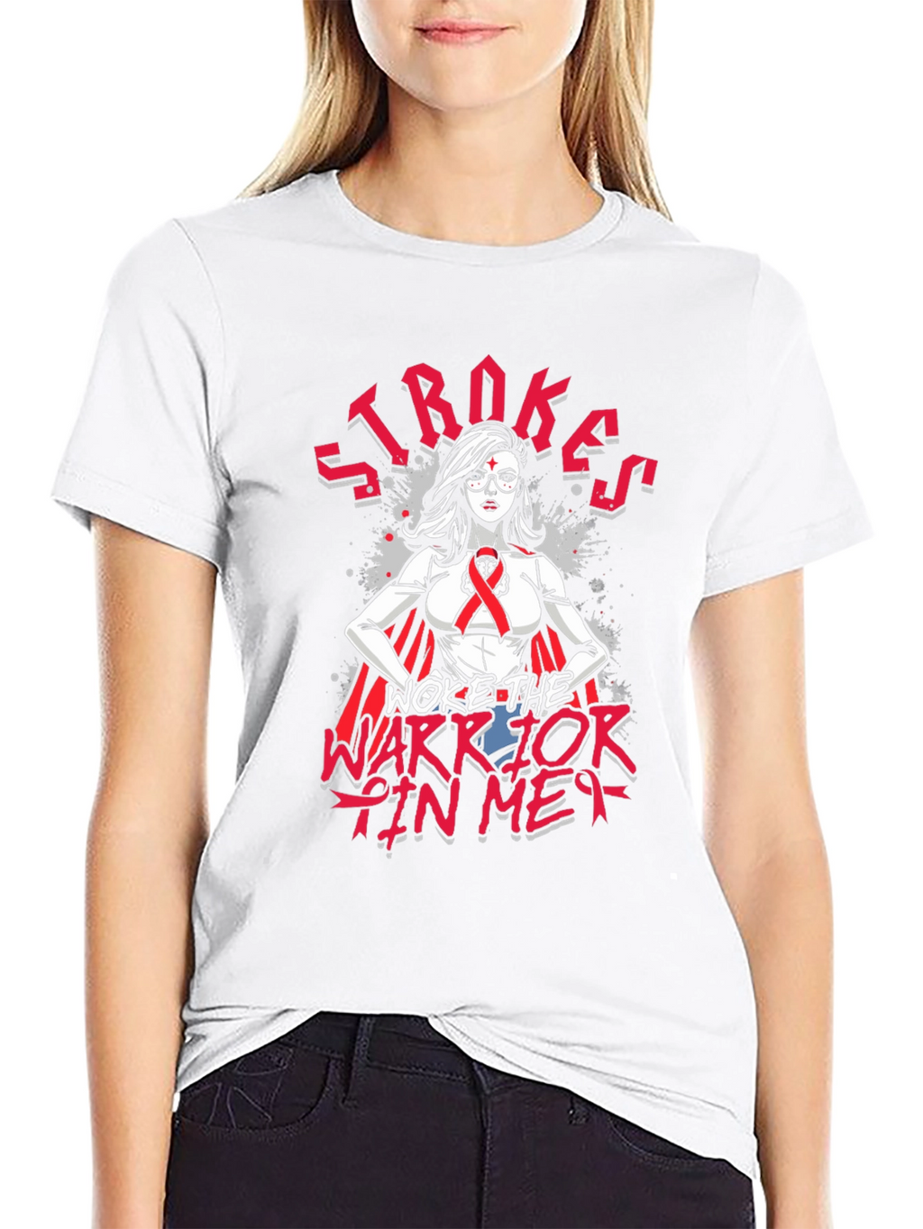 Stroke Awareness Warrior T-Shirt - Unisex
