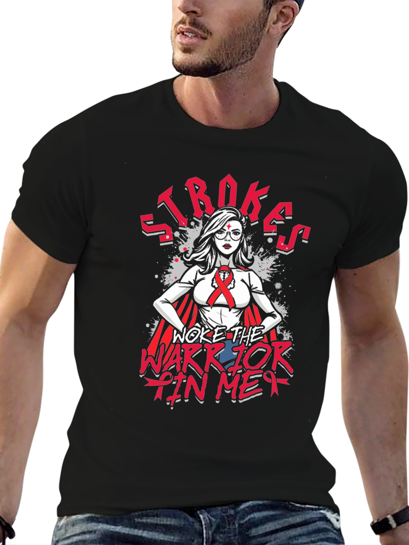 Stroke Awareness Warrior T-Shirt - Unisex