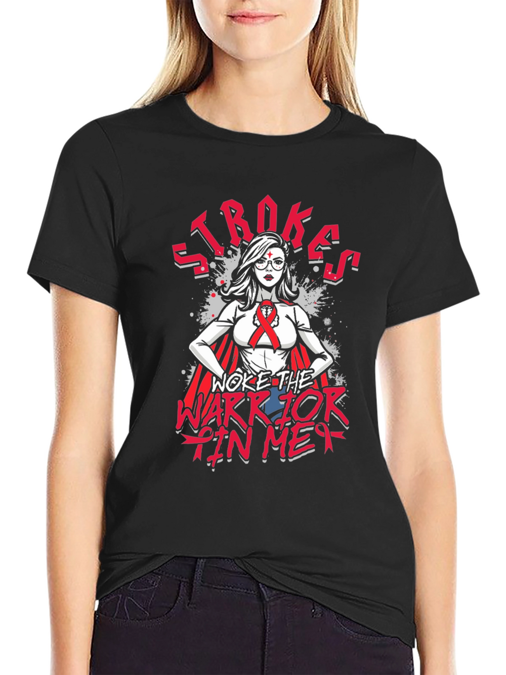 Stroke Awareness Warrior T-Shirt - Unisex