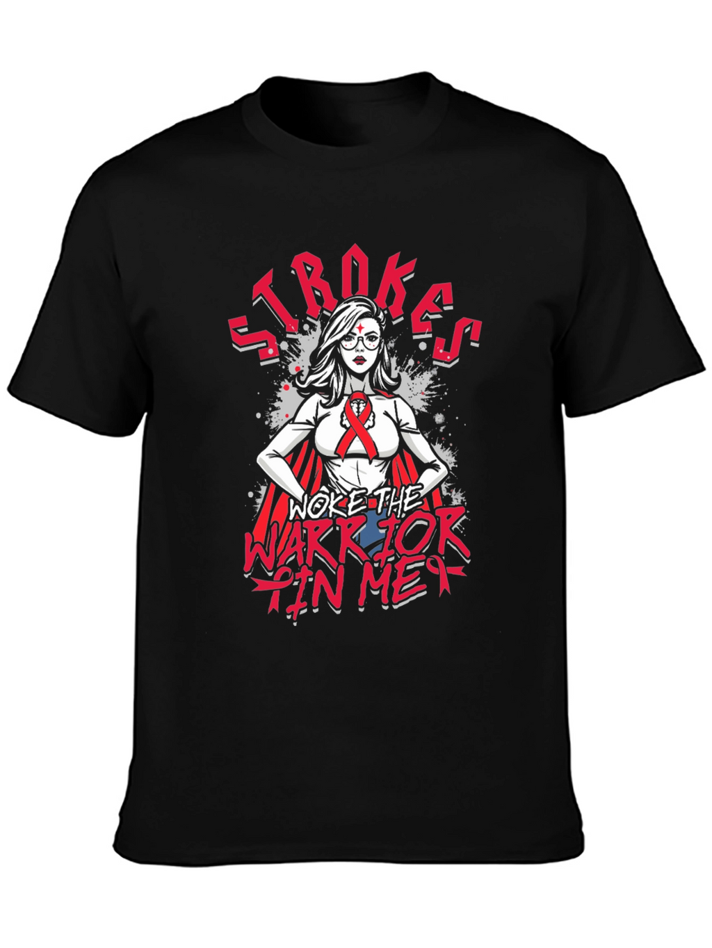 Stroke Awareness Warrior T-Shirt - Unisex