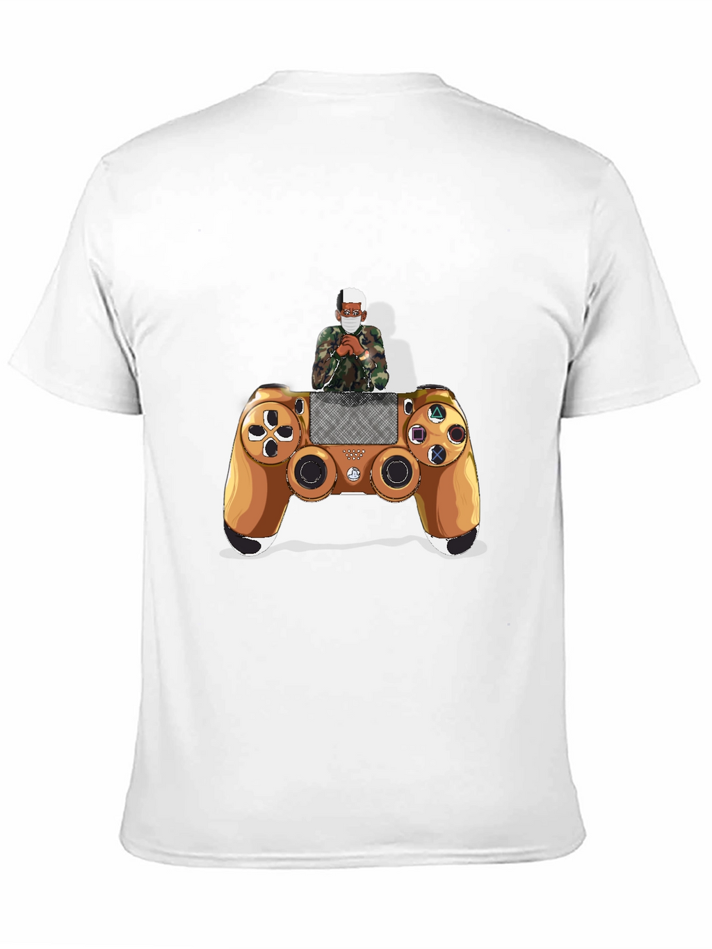 Gamer Controller Graphic Tee - Casual Style