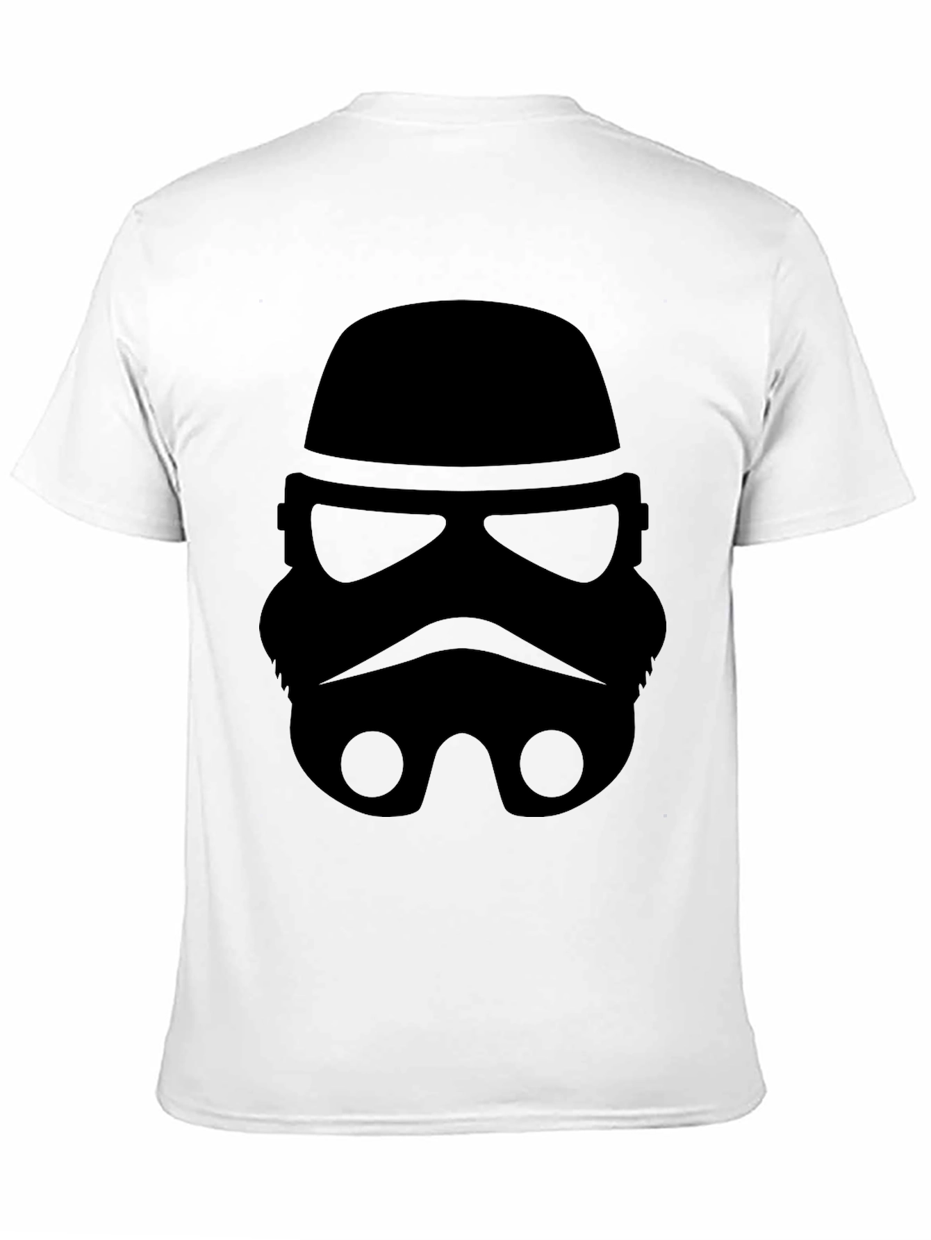 Stormtrooper Graphic Tee - Black Cotton Blend
