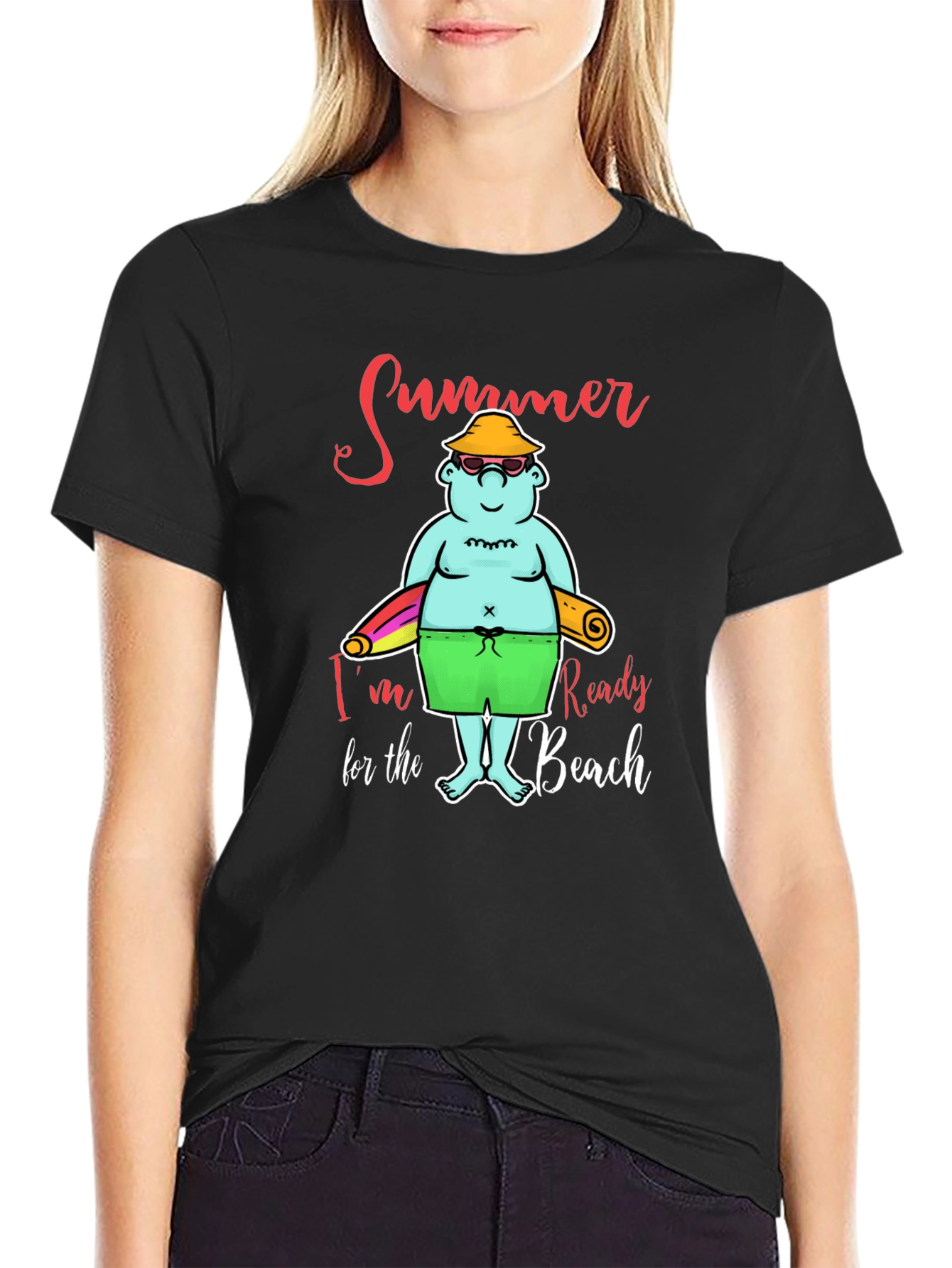 Summer Beach Ready Graphic T-Shirt