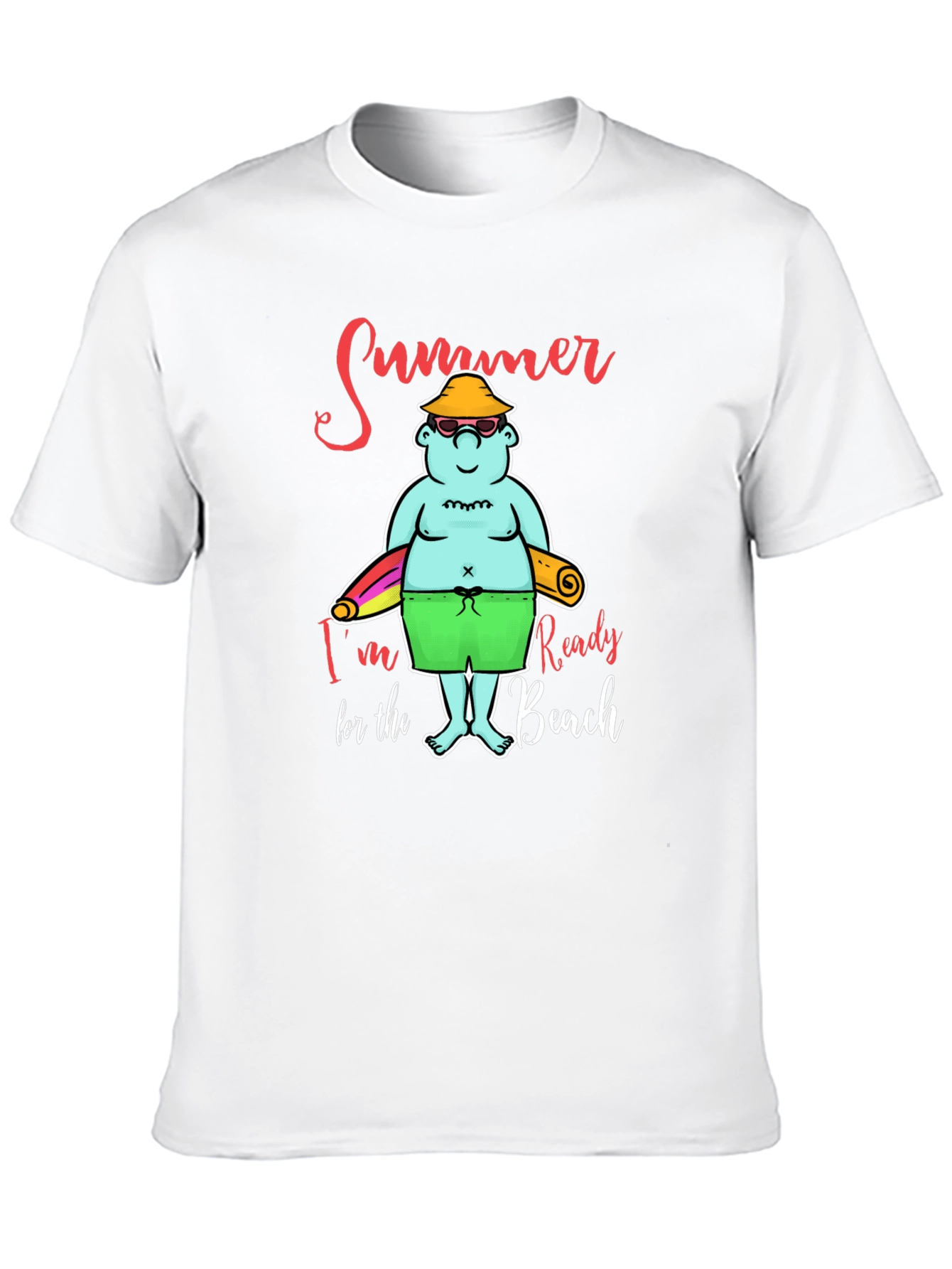 Summer Beach Ready Graphic T-Shirt