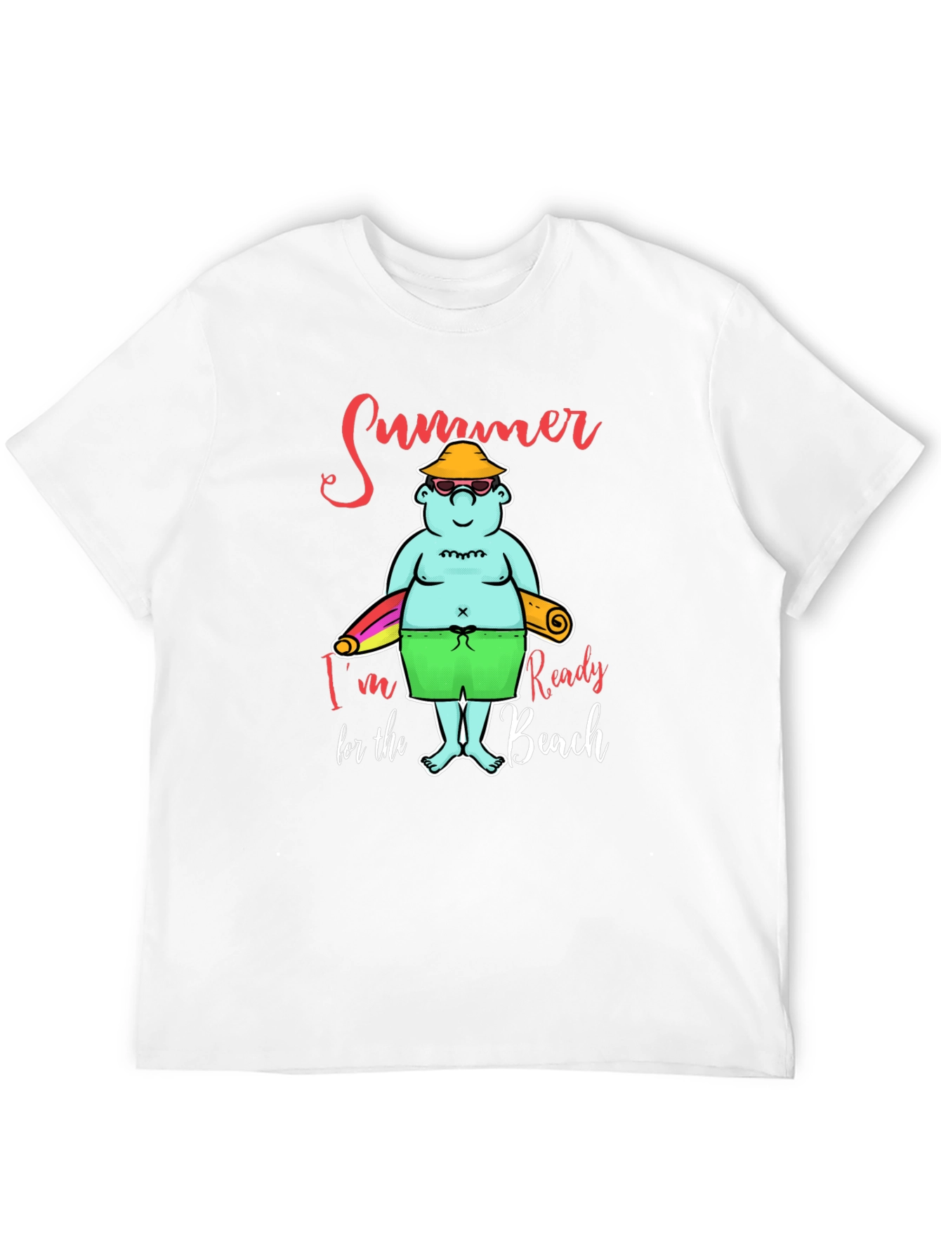 Summer Beach Ready Graphic T-Shirt