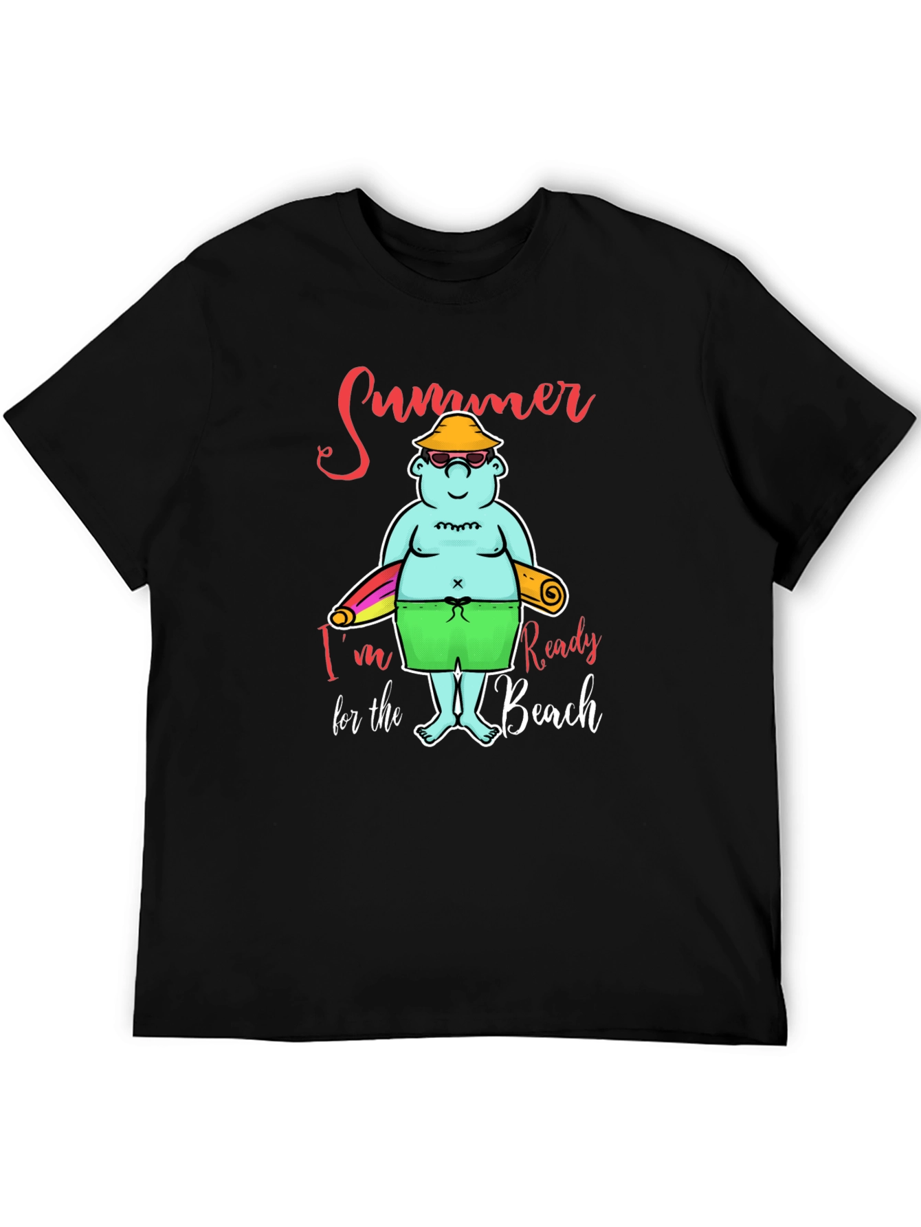 Summer Beach Ready Graphic T-Shirt