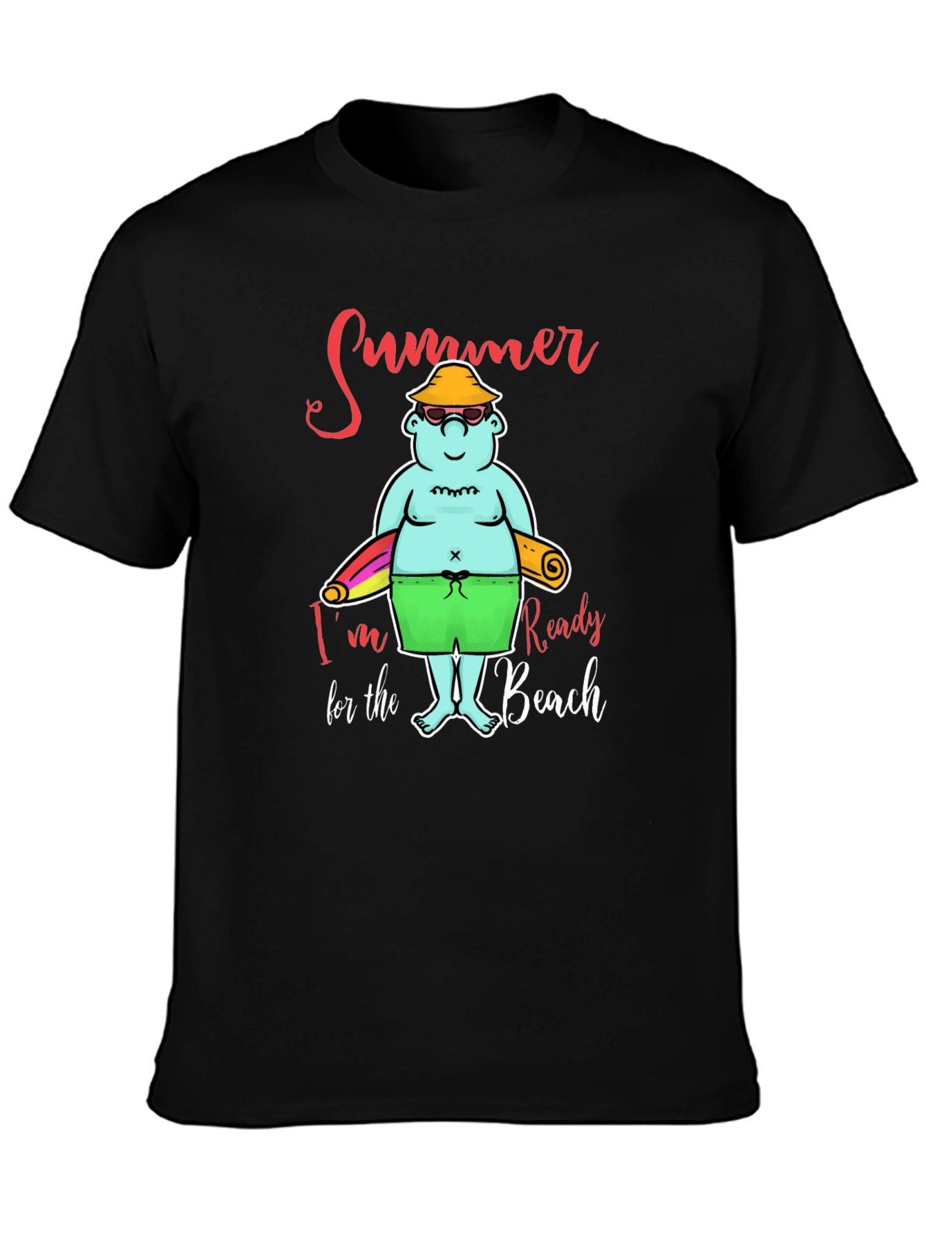 Summer Beach Ready Graphic T-Shirt