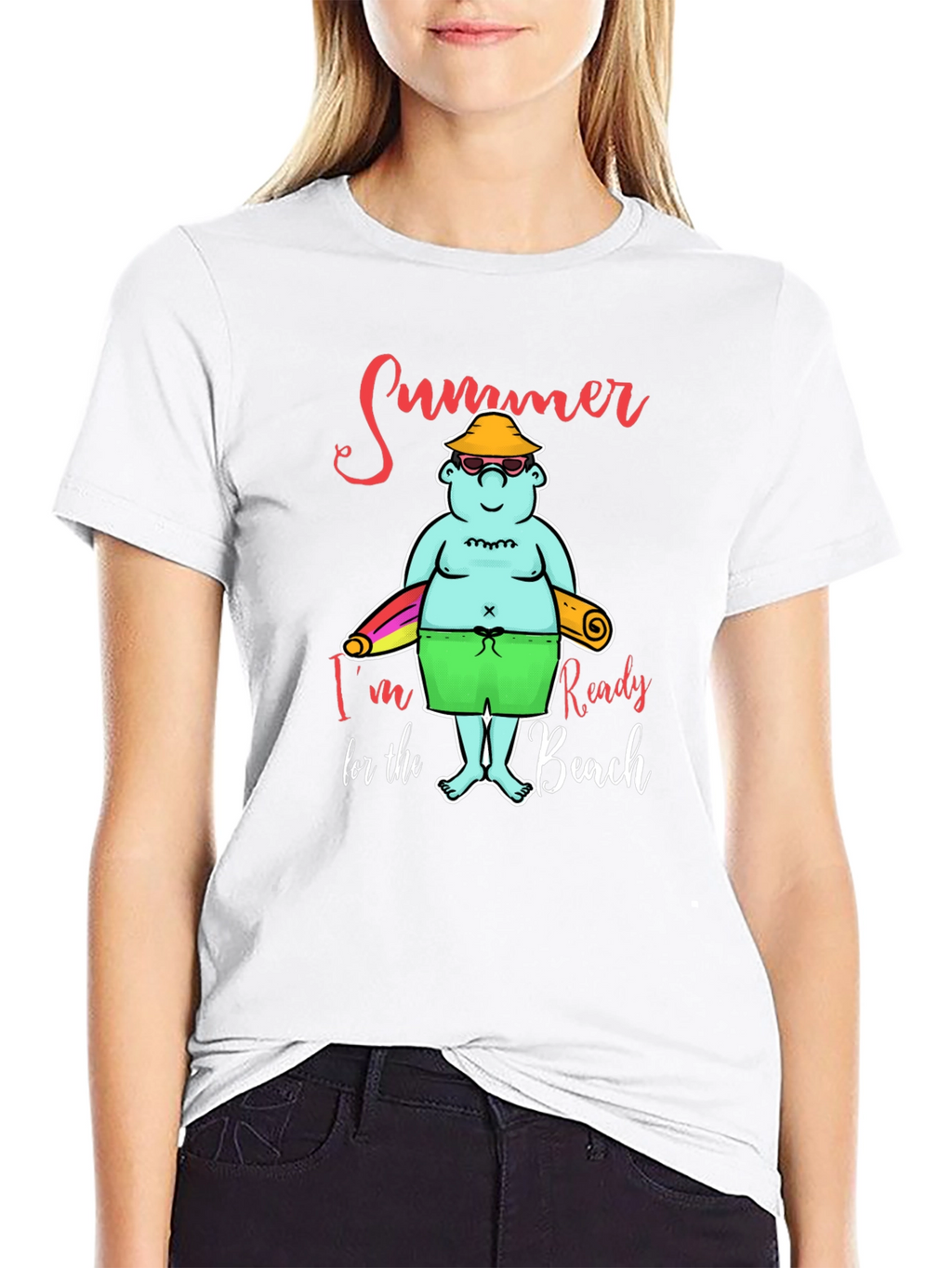 Summer Beach Ready Graphic T-Shirt