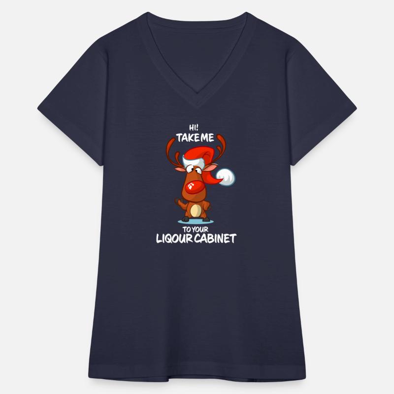 Take Me To Your Liqour Cabinet Reindeer Matching