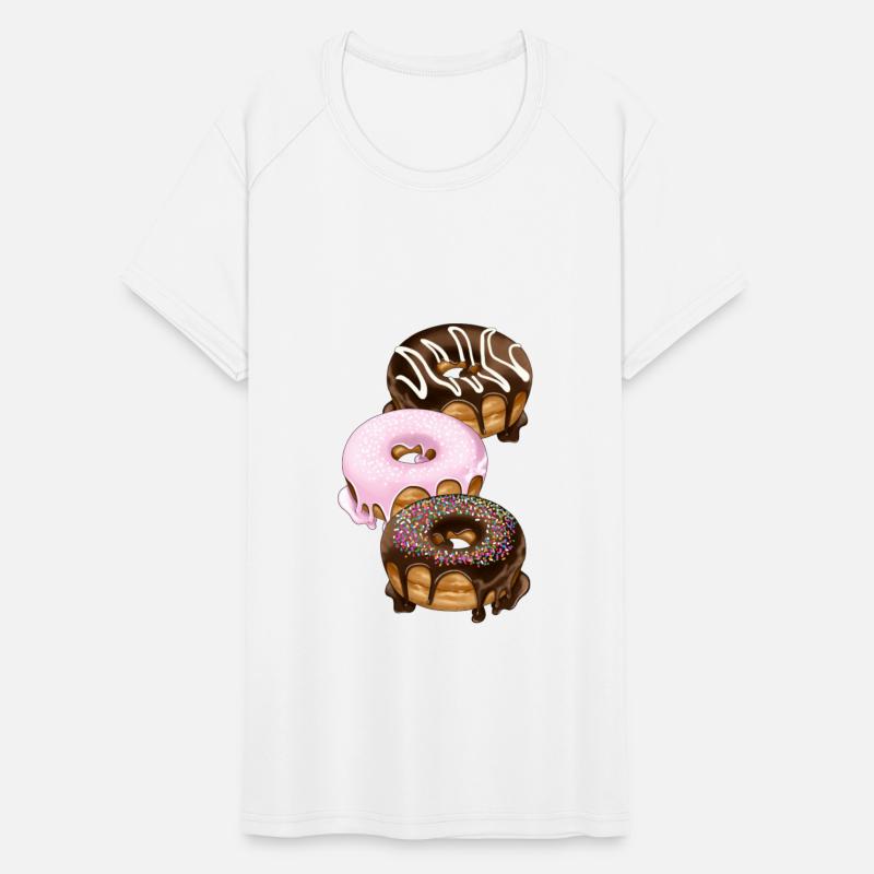 Tasty sweet Donuts candy illustration cartoon