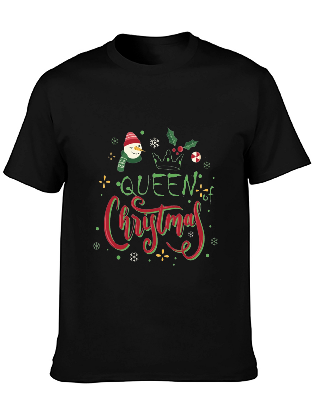 Queen of Christmas Holiday T-Shirt