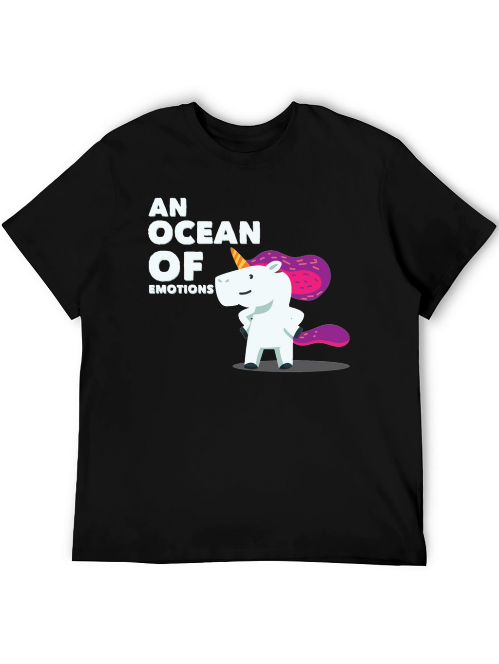 Ocean of Emotions Unicorn Graphic Tee