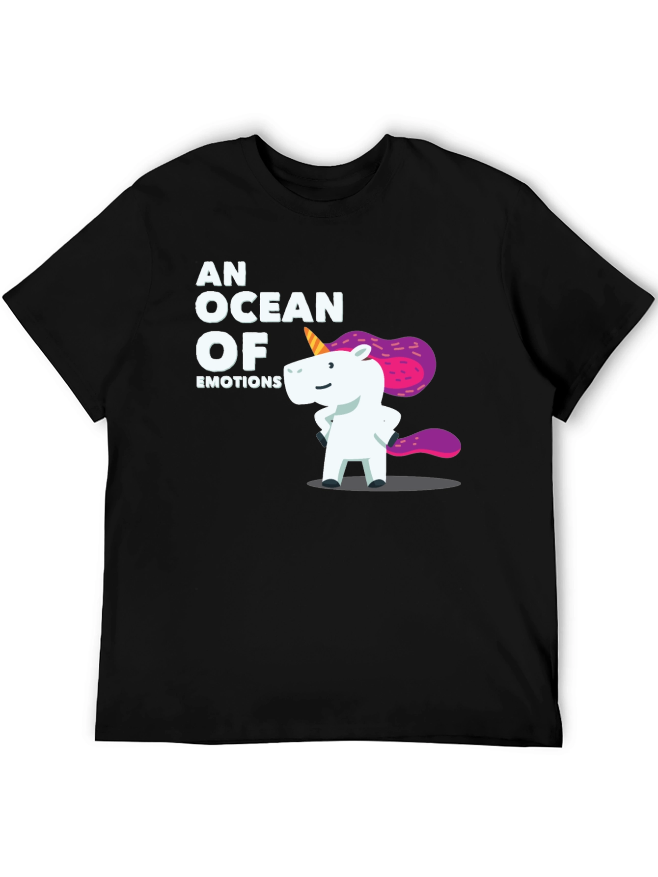 Ocean of Emotions Unicorn Graphic Tee