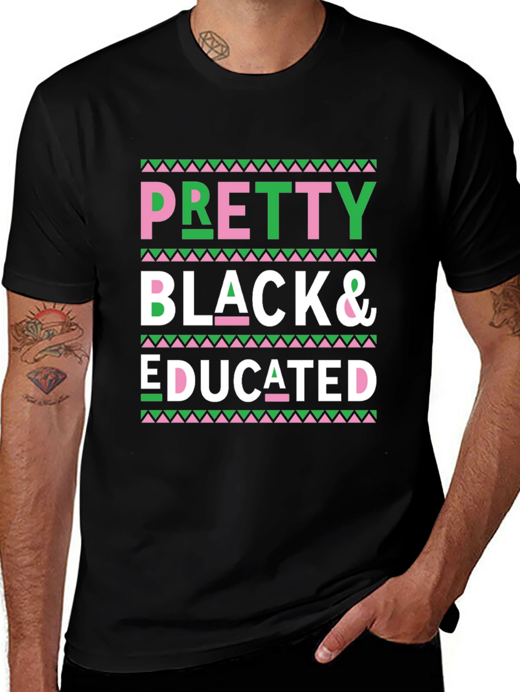 Pretty Black & Educated Tee