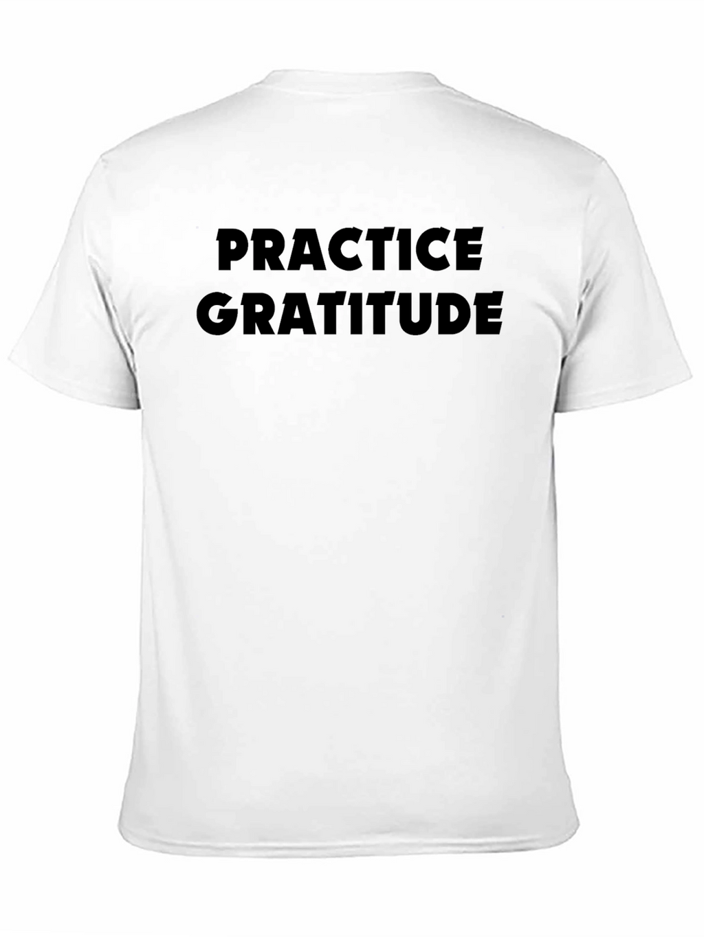 Practice Gratitude Black T-Shirt