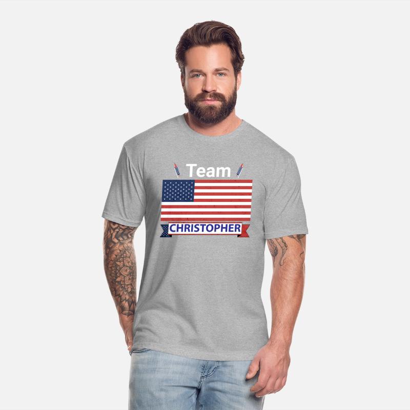 Team Christopher USA American Flag Stripe