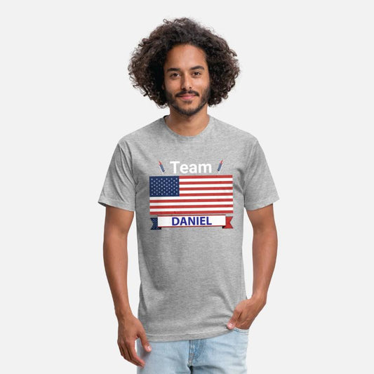 Team Daniel USA American Flag Stripe