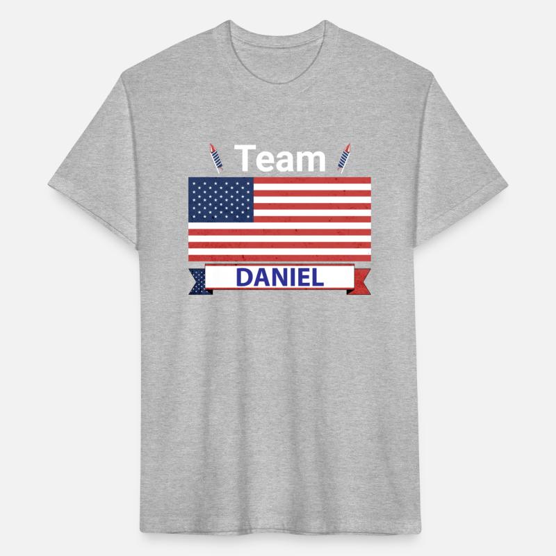 Team Daniel USA American Flag Stripe