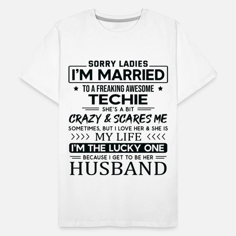 Techie Funny Saying For Husband