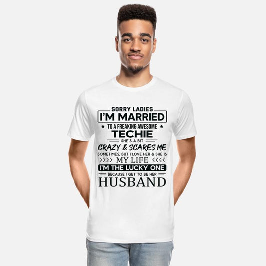 Techie Funny Saying For Husband