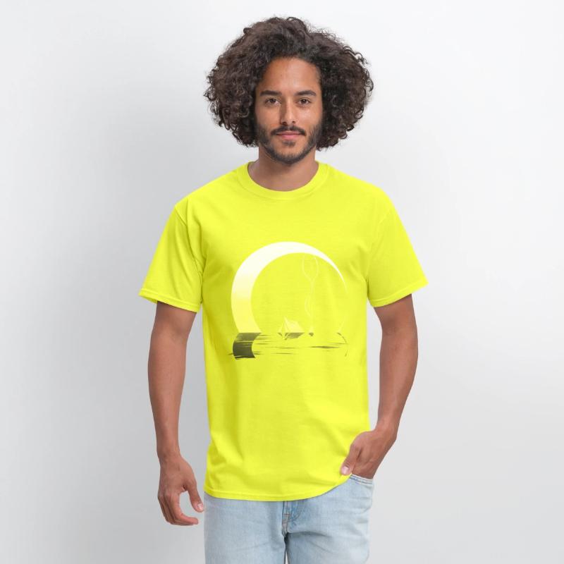 Tent In The Moonlight While Camping