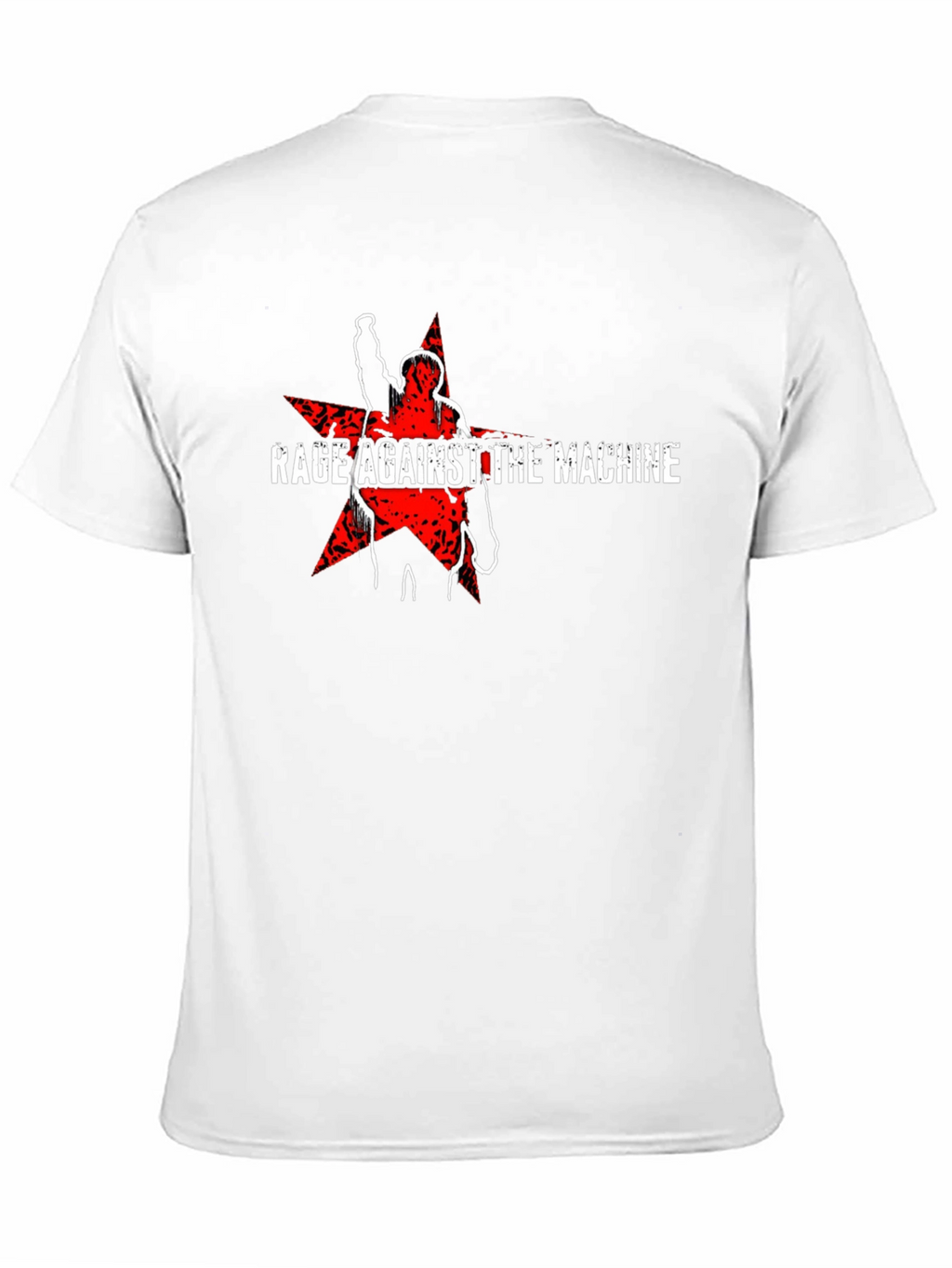 Rage Against the Machine Graphic Print Black T-Shirt