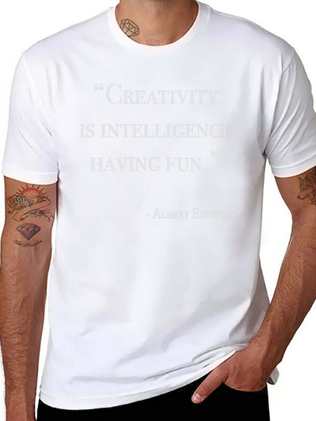 Creativity Einstein Quote T-Shirt