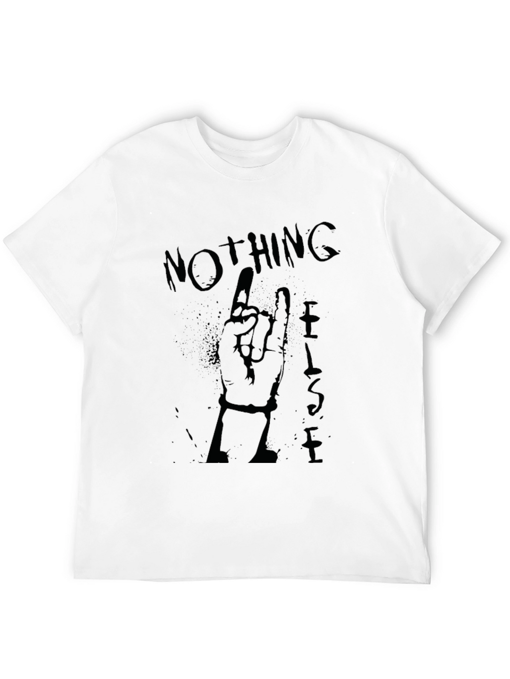 Nothing Else Matters Rock Hand Graphic Tee