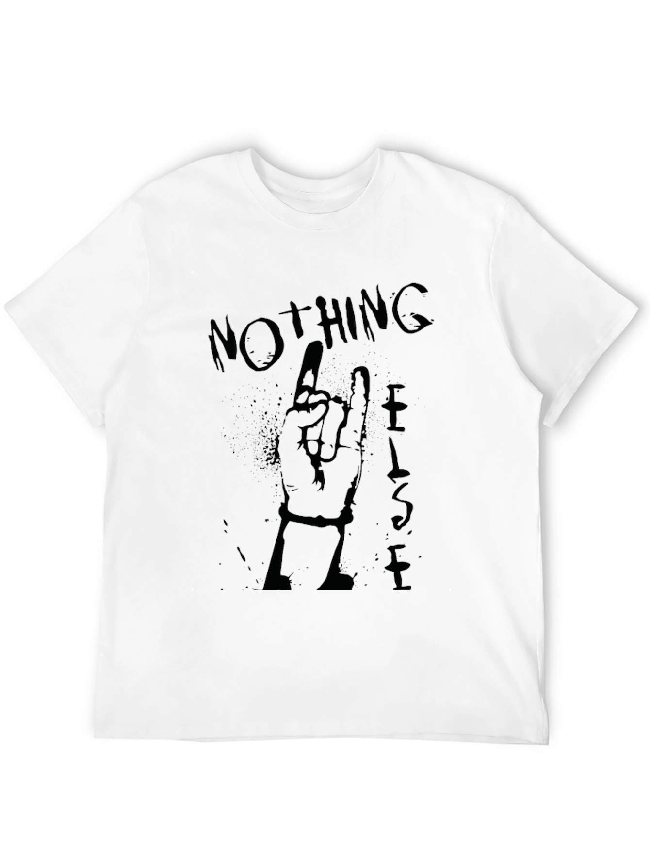 Nothing Else Matters Rock Hand Graphic Tee