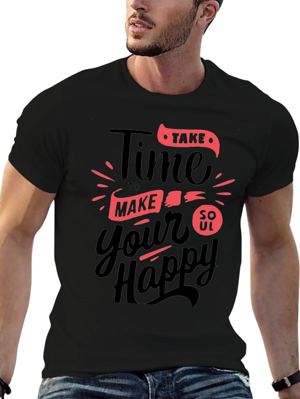 Time To Make Your Soul Happy Graphic Tee