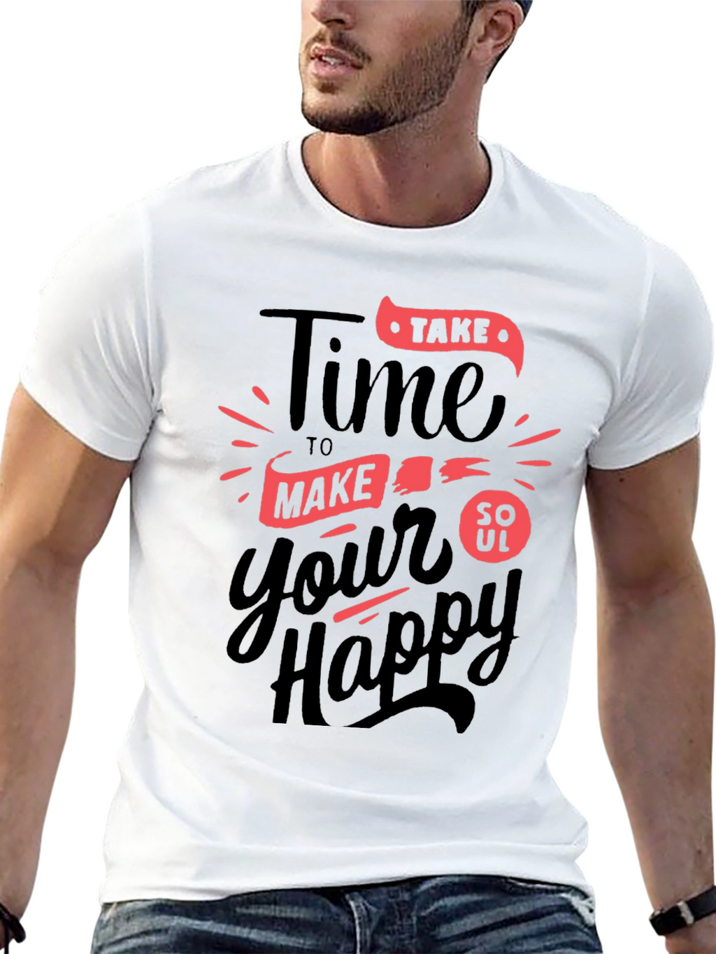 Time To Make Your Soul Happy Graphic Tee