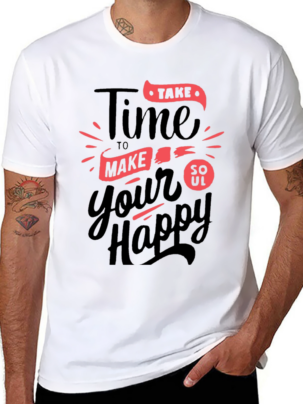 Time To Make Your Soul Happy Graphic Tee