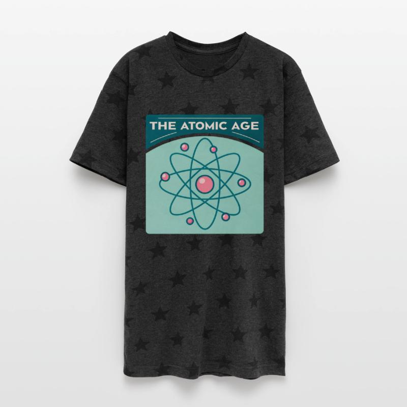 The Atomic Age Symbol Mid Century Retro 50s