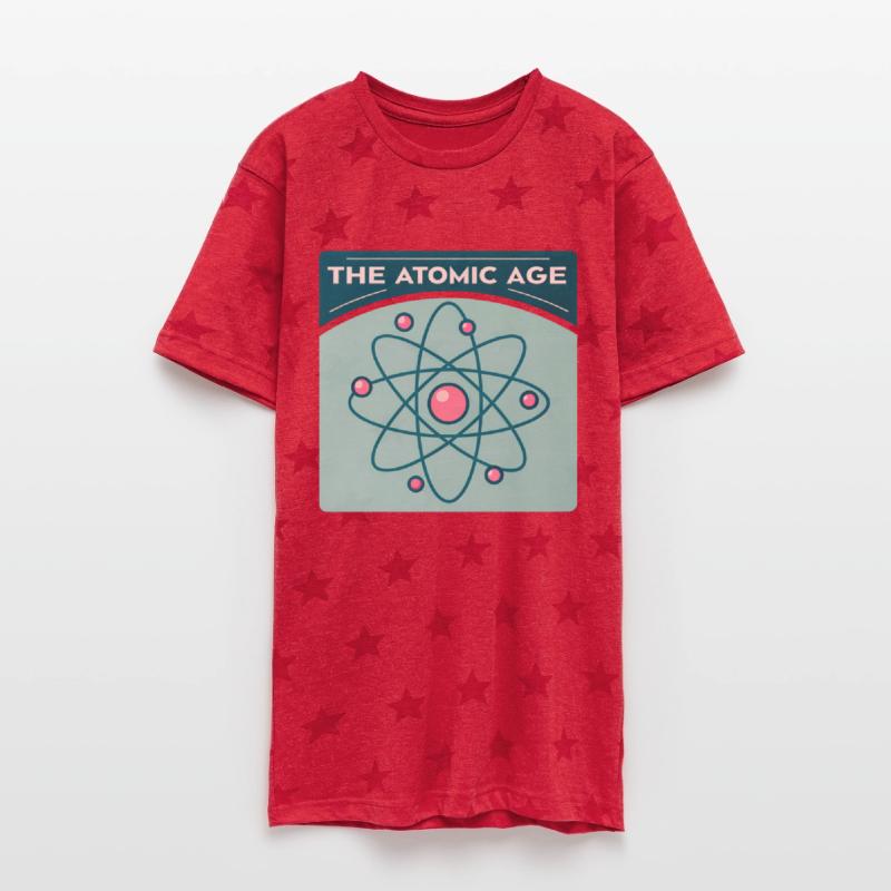 The Atomic Age Symbol Mid Century Retro 50s