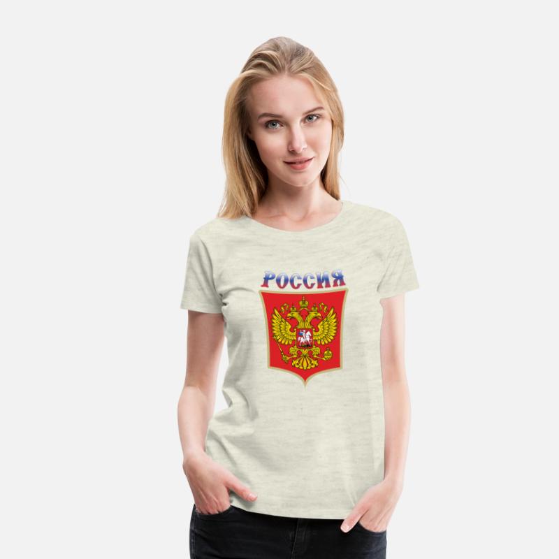 The coat of arms of Russia