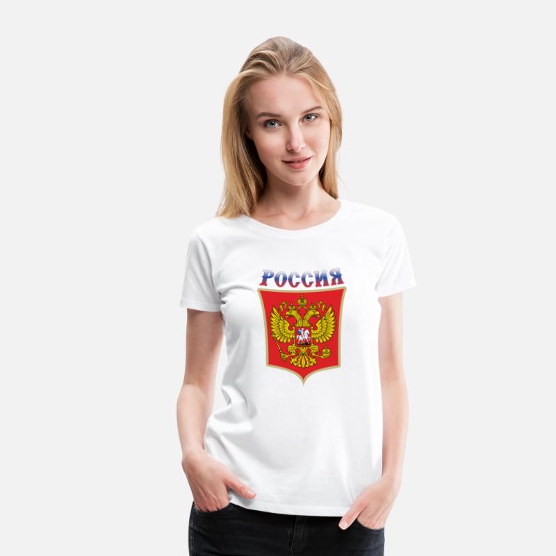 The coat of arms of Russia