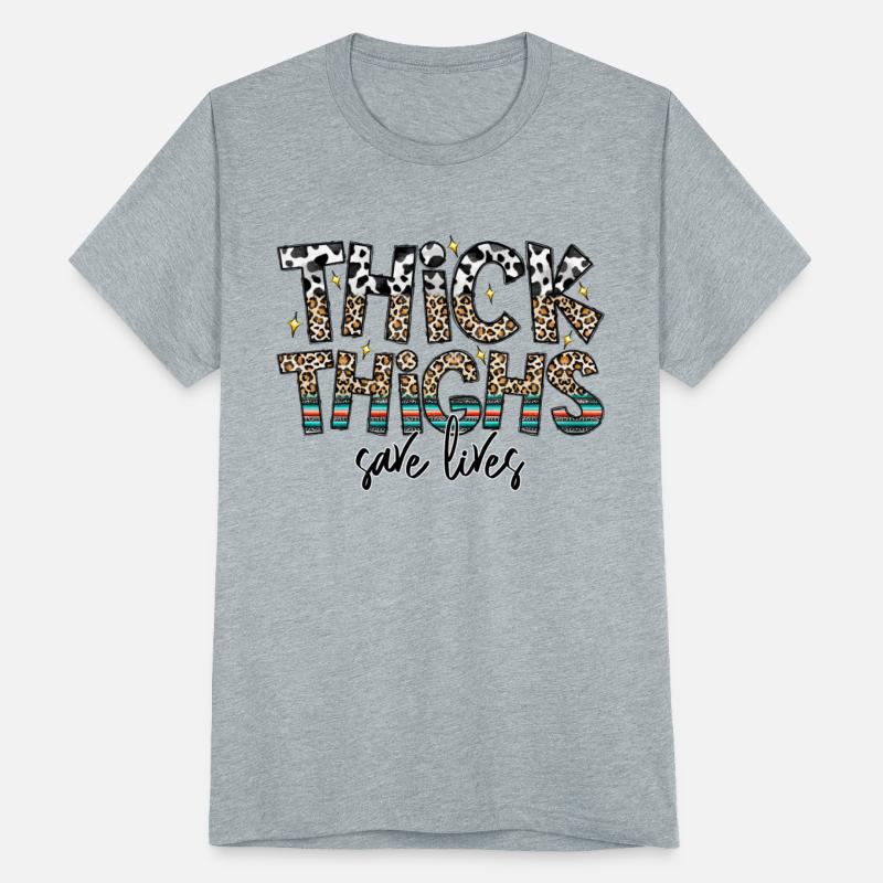 Thick Thighs Save Lives Leopard