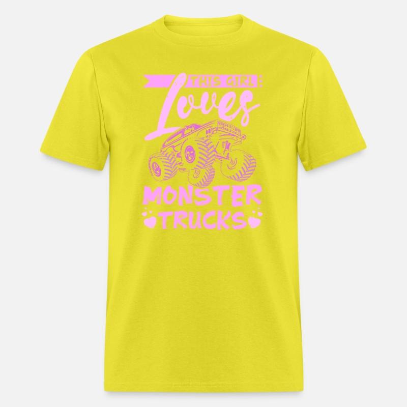 This girl loves Monster trucks