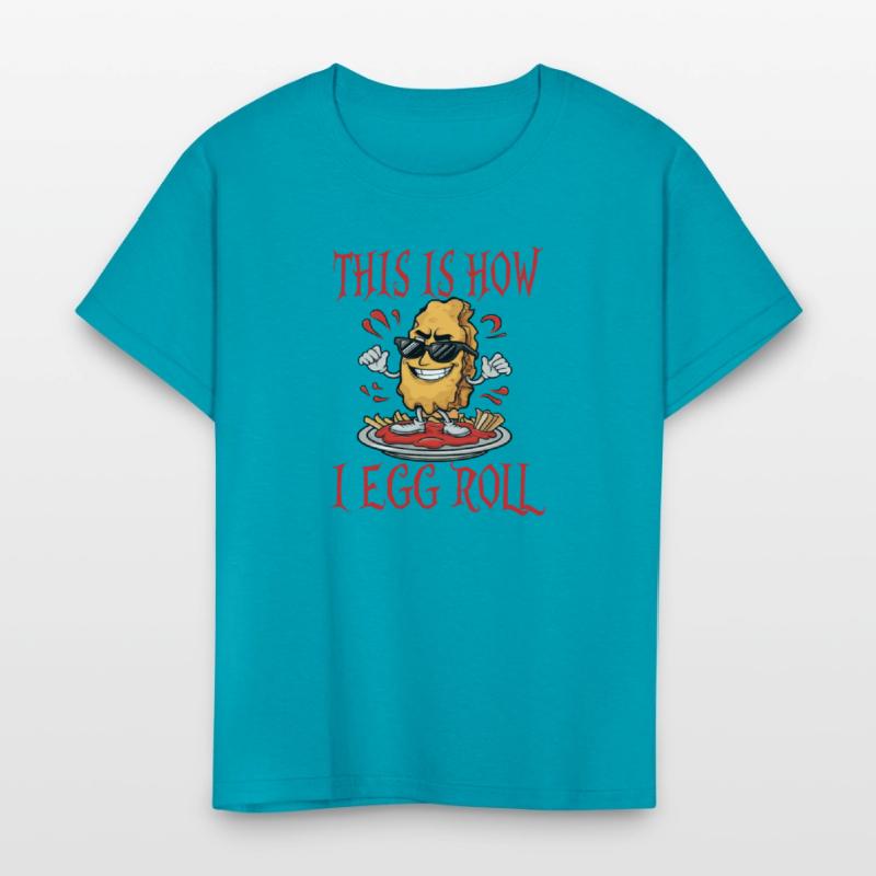 This is How I Egg Roll I'm So Funny Egg Puns Kids