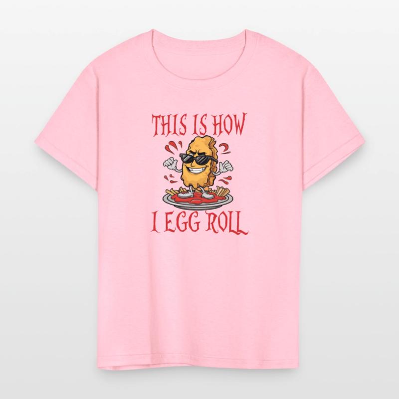 This is How I Egg Roll I'm So Funny Egg Puns Kids