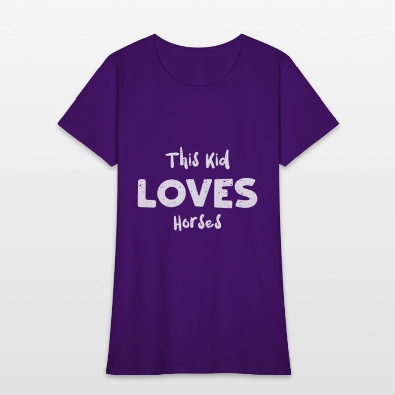 This Kid Loves Horses - Horse